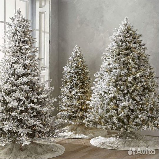 Елка Премиум снежная как живая к празднику
