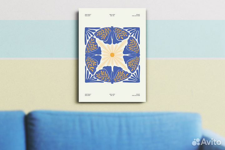 Интерьерная картина на холсте 026-4