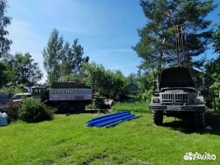 Бурение скважин на воду под ключ. Постоплата