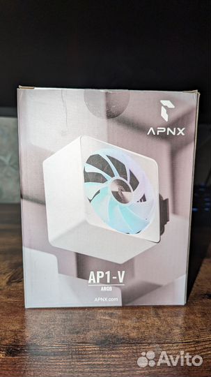 Башенный кулер Aerocool apnx AP1 argb white