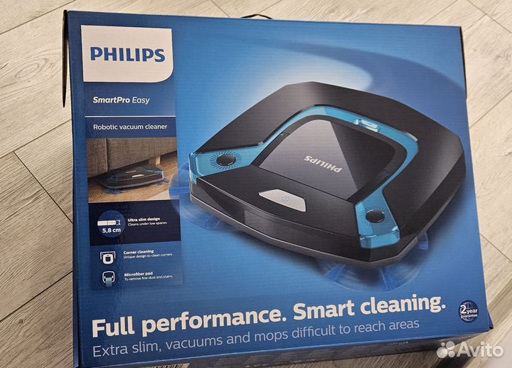 Робот пылесос philips