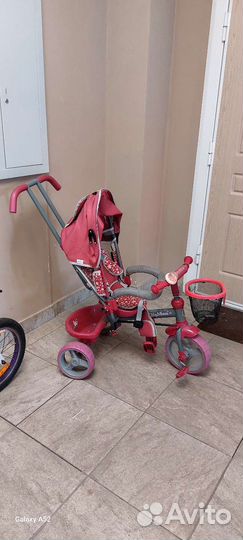 Коляска велосипед