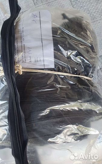 Молния рулонная черная