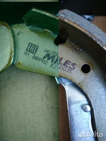 Колодки тормозные задние на Дэу Нексиа