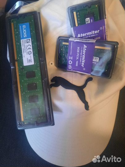 DDR3 4-8 Gb новые Для компа и ноута опер. память