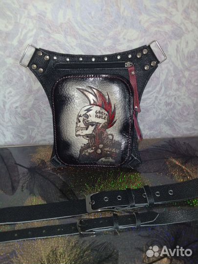 Мотосумка на бедро