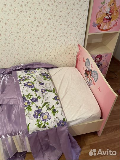 Детская кровать от 3 лет с матрасом бу