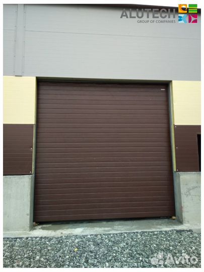 Гаражные ворота alutech