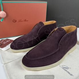 Лоферы мужские осень зима Loro Piana Open Walk