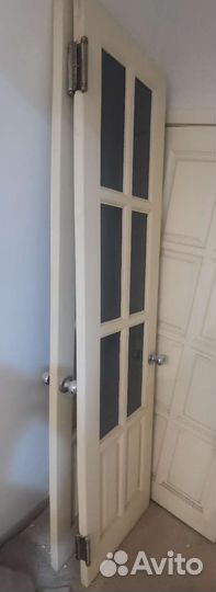 Дверь двухстворчатая