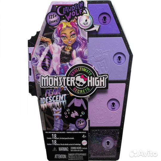 Кукла Monster High Secrets Series 2 Clawdeen