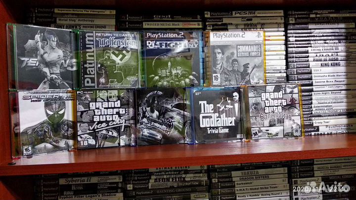 542 Игры для Playstation 2 (PS-2)