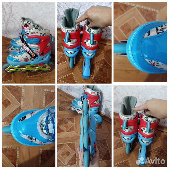 Раздвижные Роликовые коньки