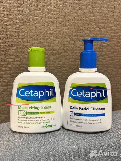 Cetaphil гель доя умывани и лосьон
