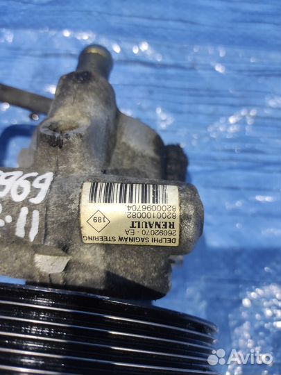 Насос гидроусилителя руля (гур) Renault Laguna 2 2