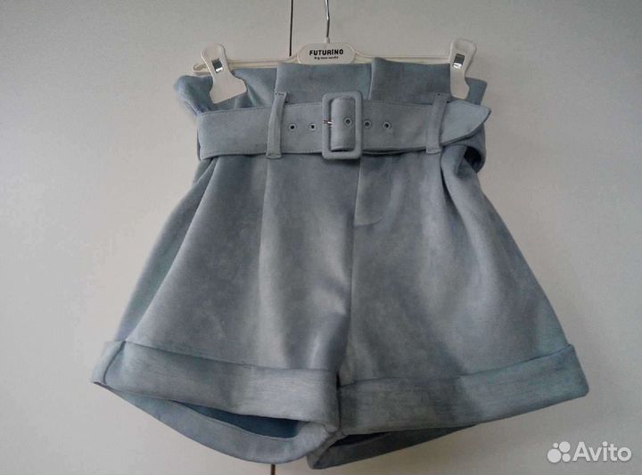 Шорты бархатные