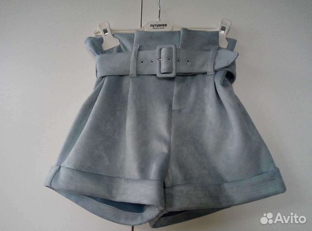 Шорты бархатные