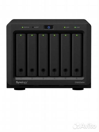 Сетевое хранилище NAS Synology Original DS620slim