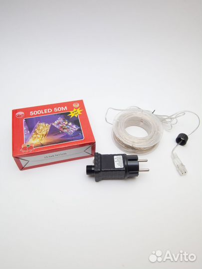 Гирлянда нить роса