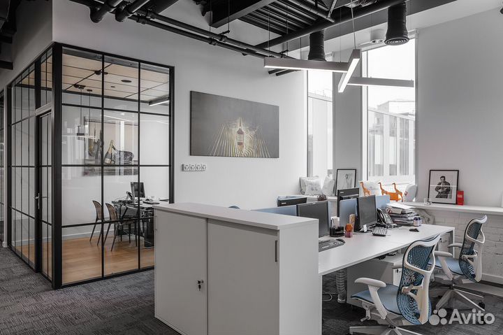 Стеклянные перегородки