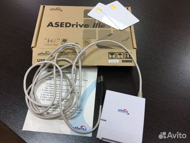 Считыватель банковских карт asedrive IIIe USB v2