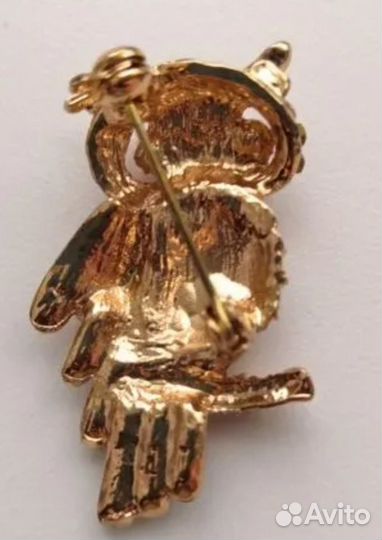 Брошь Аврора Бореалис Чехословакия, винтаж