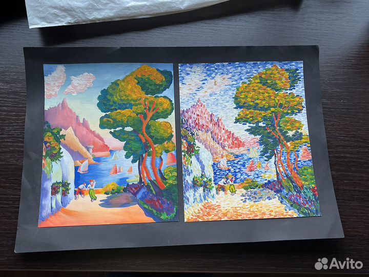 Авторская работа и копия