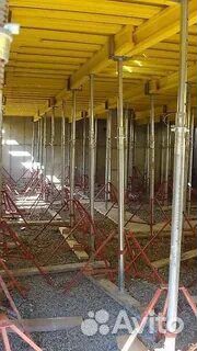 Опалубка перекрытий, стойка телескопическая