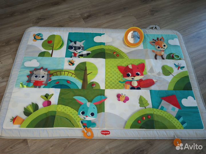 Развивающий коврик tiny love сказочный лес