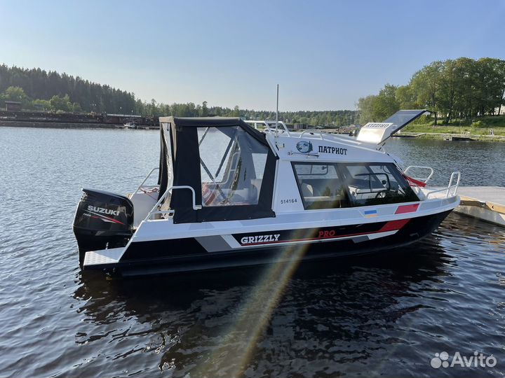 Продам катер Grizzly с мотором Suzuki 175
