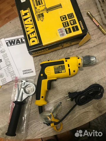 Ударная дрель Dewalt DWD024-ks