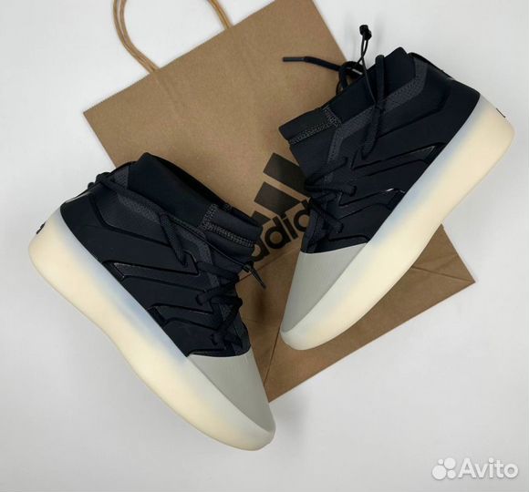 Элегантные Adidas Fear of God Athletics Черные