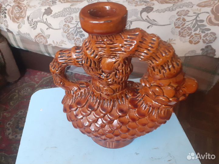 Керамический кувшин в виде барана(баранец)