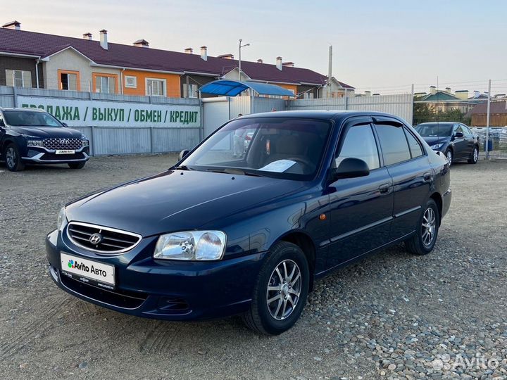 Hyundai Accent 1.5 AT, 2008, 146 333 км