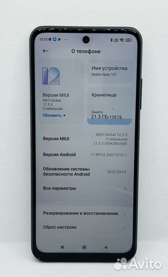 Xiaomi Redmi Note 10T, 4/128 ГБ