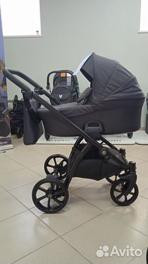 Коляска 3 в 1 Tutis Leo Plus / Black