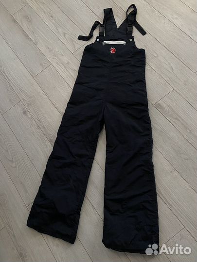Чёрный винтажный комбинезон FjallRaven S оригинал