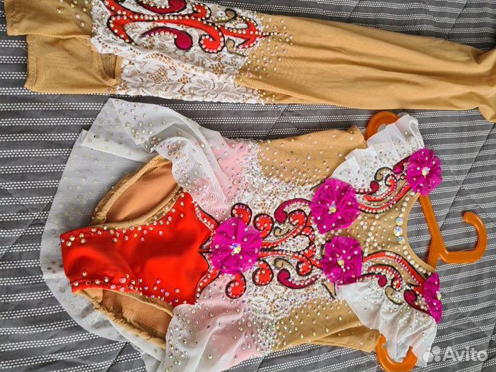 Купальник+лосины для художественной гимнастики