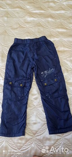 Болоневые штаны на мальчика