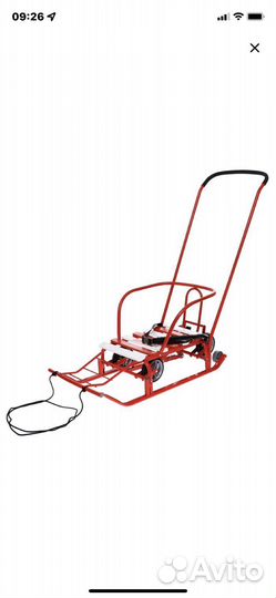 Санки ника Тимка 6 универсал с колесами