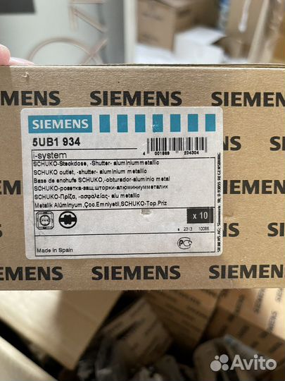 Розетки Siemens