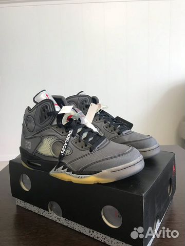 Jordan 5 Retro Off-White Black