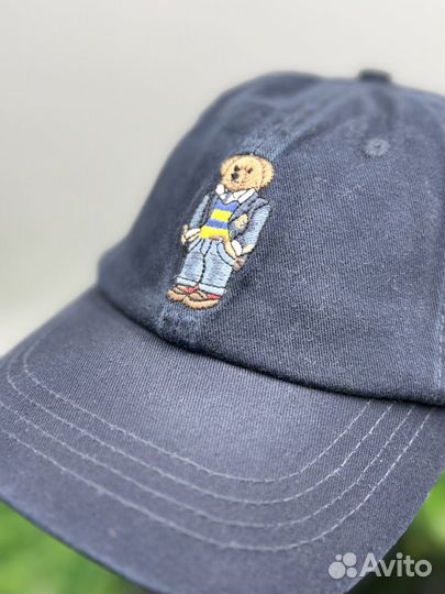 Кепка бейсболка Polo Ralph Lauren премиум мишка