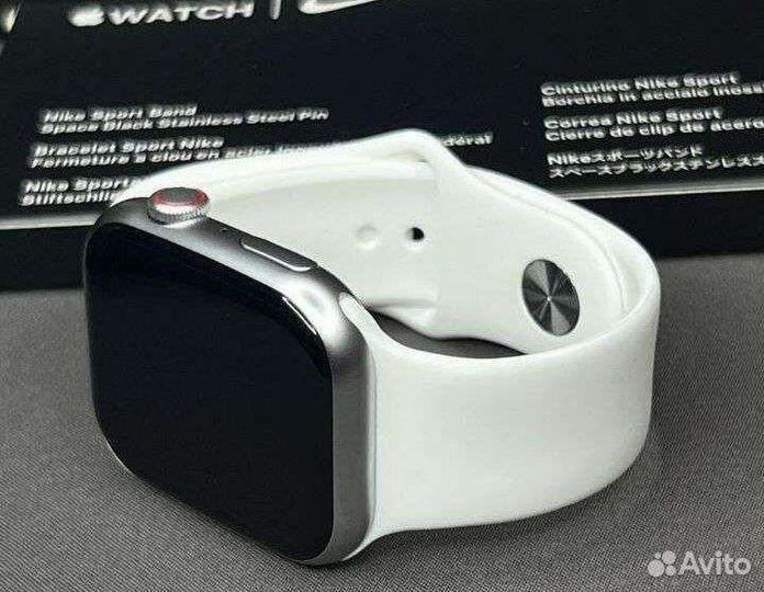 Apple watch 8 Nike white. Хит 2024