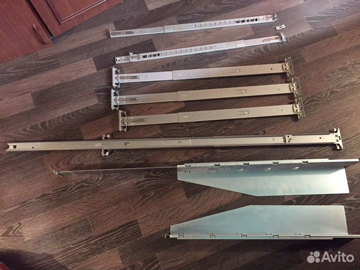 Рельсы салазки для крепления сервера в стойку