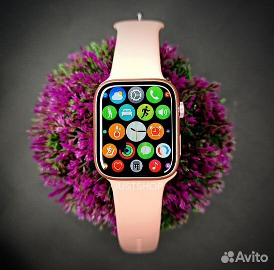 Часы Apple Watch 8 (Розовые, Гарантия)