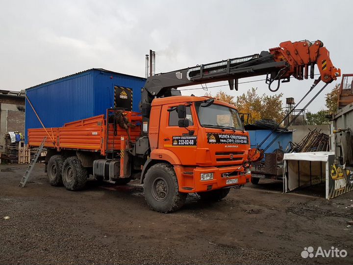 Борт с кму 7 тон