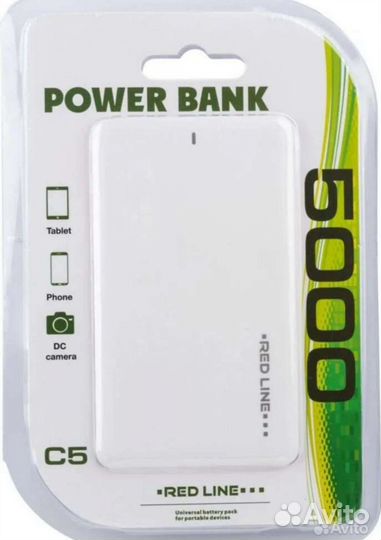 Портативный аккумулятор Red Line C5 5000mah