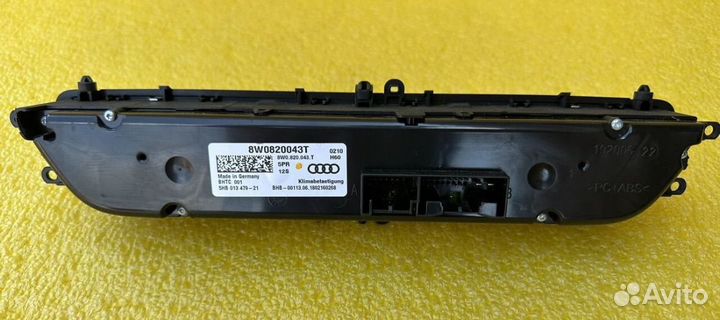 Блок климата Audi A4/A5 B9/8W 8W0820043T