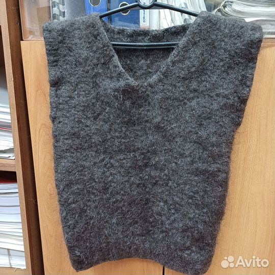 Жилетка из козьего пуха